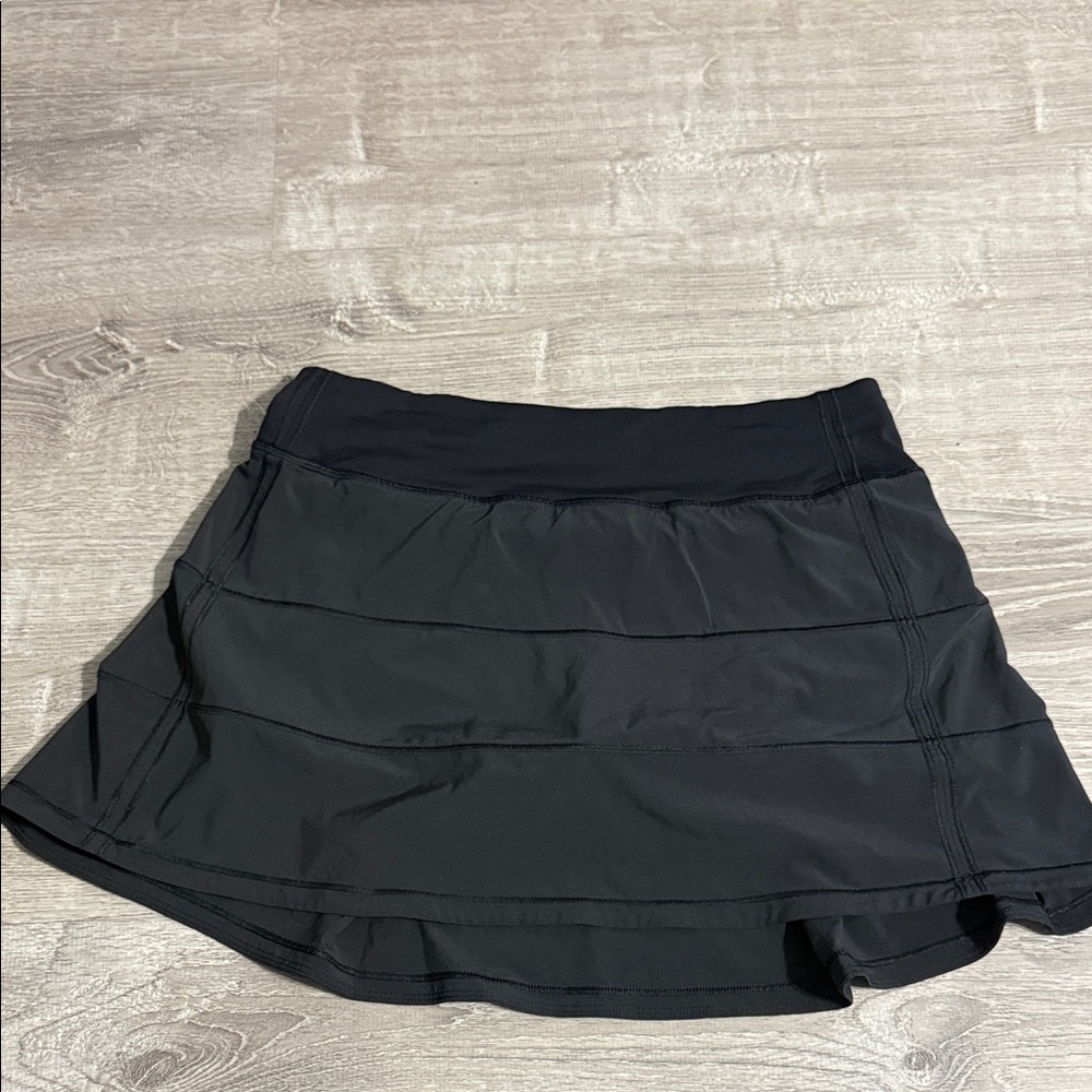 lululemon athletica Black Pace Rival Skirt